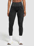 Gymshark Apex Seamless Leggings — Black/Graphite Grey — 1