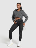 Gymshark Apex Seamless Leggings — Black/Graphite Grey — 3