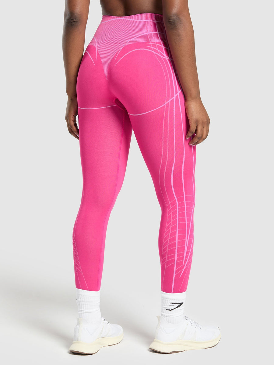 Gymshark Apex Seamless Leggings — Valley Pink/Sour Pink — 2