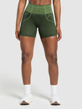 Gymshark Apex Seamless Shorts — Trail Green/Energy Gelato Green — 1