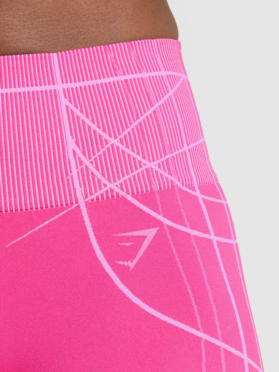Gymshark Apex Seamless Shorts — Valley Pink/Sour Pink — 7