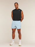 Gymshark Arrival Contrast Shorts — Chilled Blue/White — 4