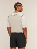 Gymshark Arrival Contrast T-Shirt — Tinted White/Pebble Grey — 2