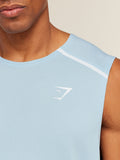 Gymshark Arrival Contrast Tank — Chilled Blue/Iron Blue — 5