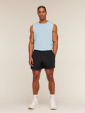 Gymshark Arrival Contrast Tank — Chilled Blue/Iron Blue — 4