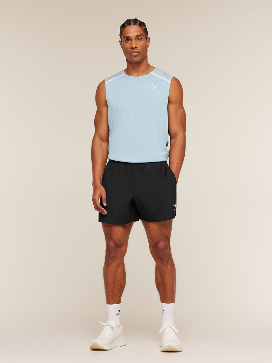 Gymshark Arrival Contrast Tank — Chilled Blue/Iron Blue — 4