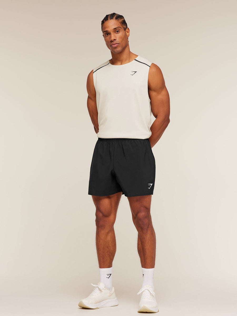 Gymshark Arrival Contrast Tank — Tinted White/Pebble Grey — 4