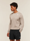 Gymshark Arrival Long Sleeve T-Shirt — Chalk Beige/Lifestyle Brown — 4