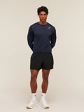 Gymshark Arrival Long Sleeve T-Shirt — Heavy Blue — 3