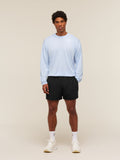 Gymshark Arrival Oversized Long Sleeve T-Shirt — Tranquil Blue — 6