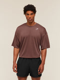 Gymshark Arrival Oversized T-Shirt — Espresso Brown — 1