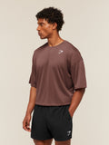 Gymshark Arrival Oversized T-Shirt — Espresso Brown — 3