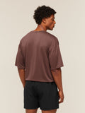 Gymshark Arrival Oversized T-Shirt — Espresso Brown — 2
