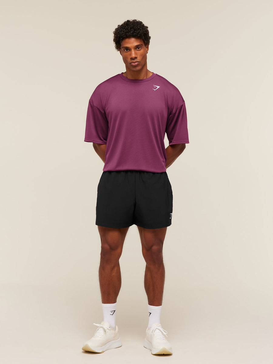 Gymshark Arrival Oversized T-Shirt — Strength Pink — 6