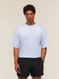 Gymshark Arrival Oversized T-Shirt — Tranquil Blue — 1
