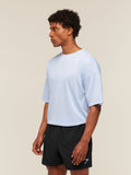 Gymshark Arrival Oversized T-Shirt — Tranquil Blue — 4