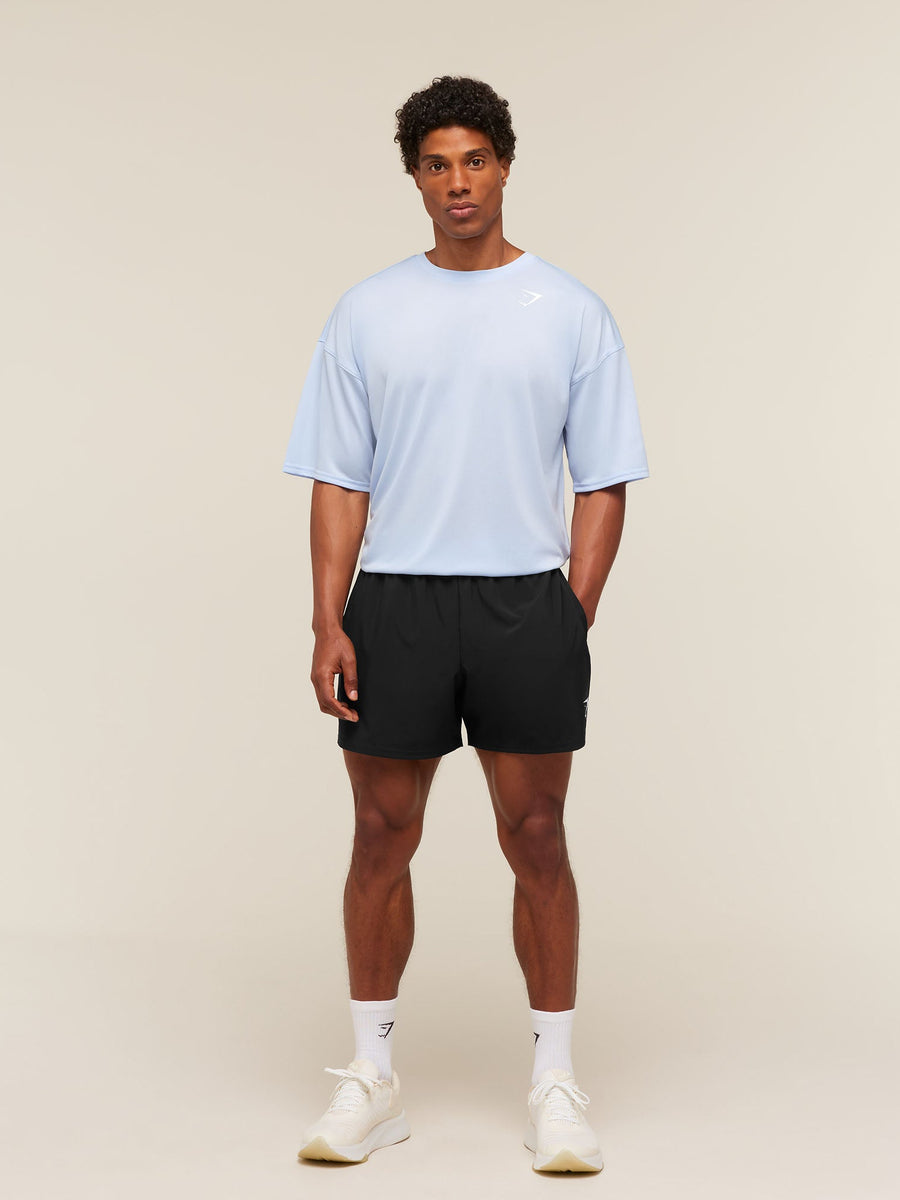 Gymshark Arrival Oversized T-Shirt — Tranquil Blue — 6