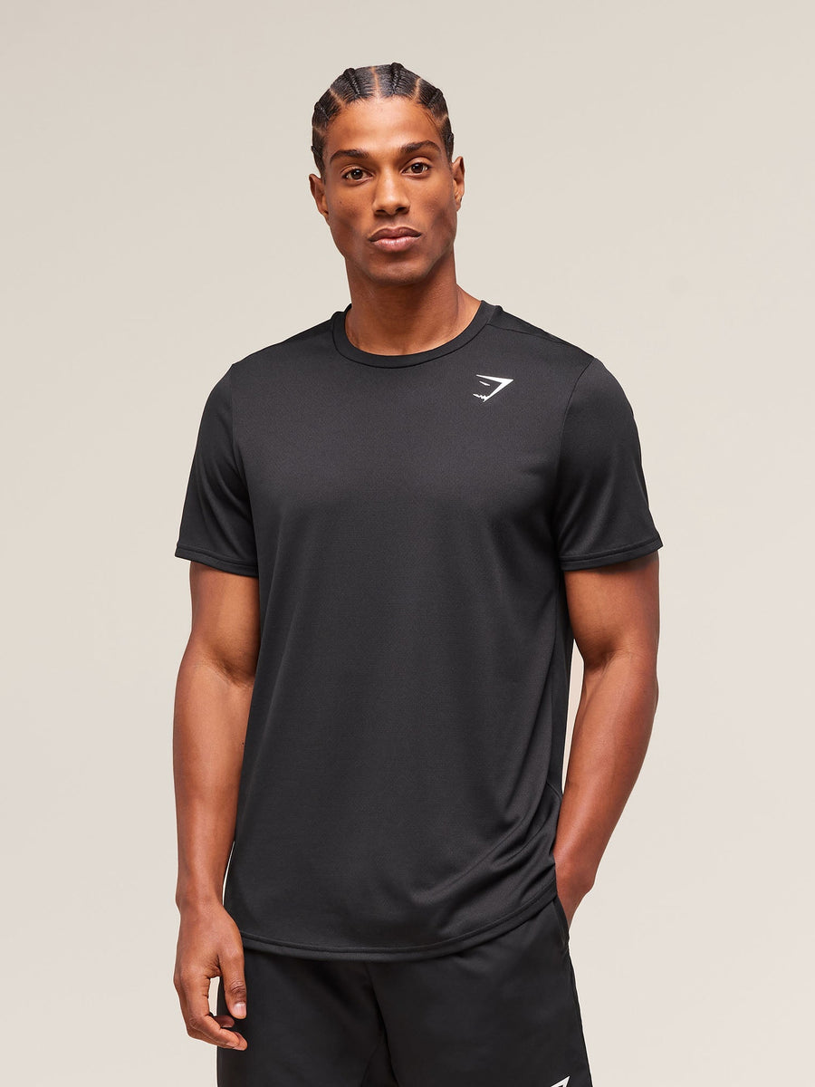 Gymshark Arrival T-Shirt — Black — 4