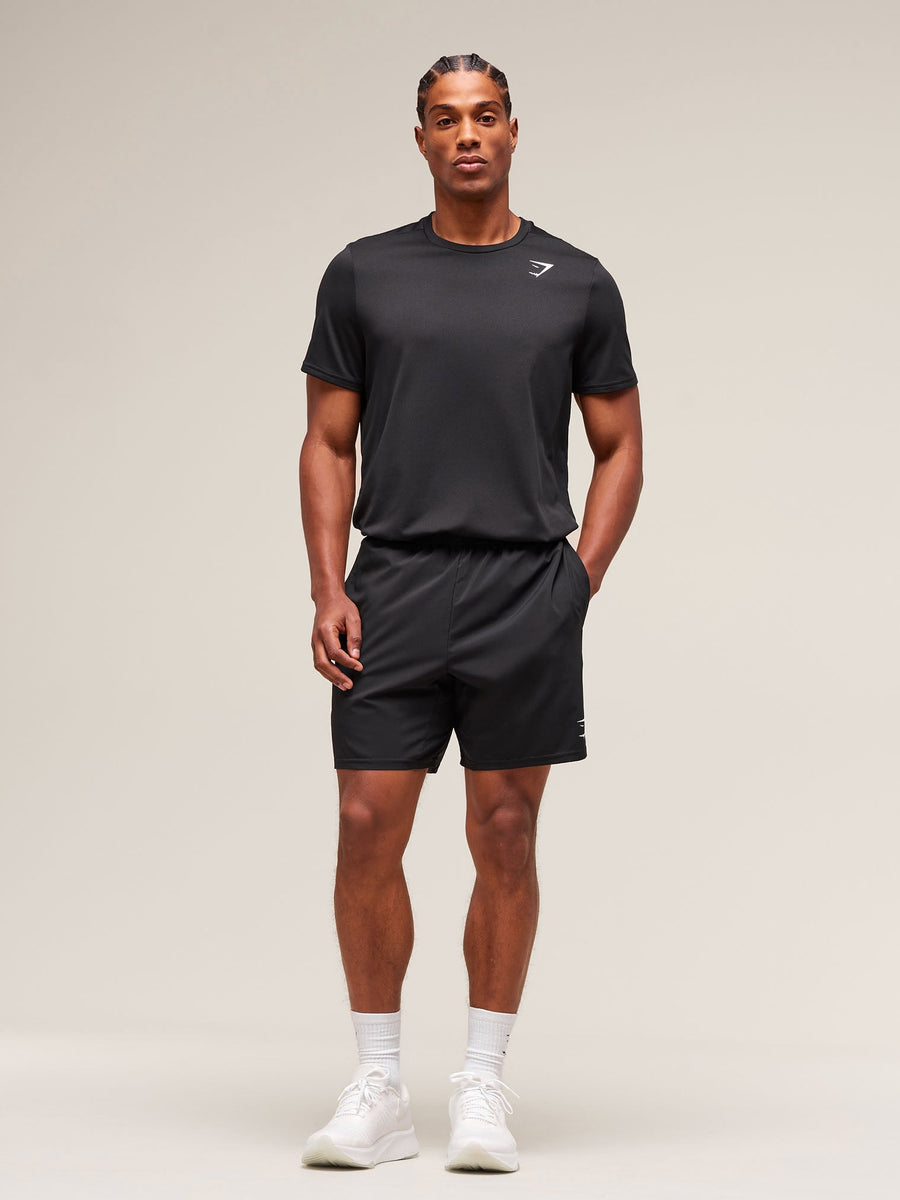 Gymshark Arrival T-Shirt — Black — 6