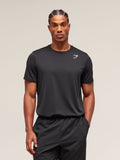 Gymshark Arrival T-Shirt — Black — 1