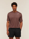 Gymshark Arrival T-Shirt — Espresso Brown — 1