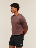 Gymshark Arrival T-Shirt — Espresso Brown — 3