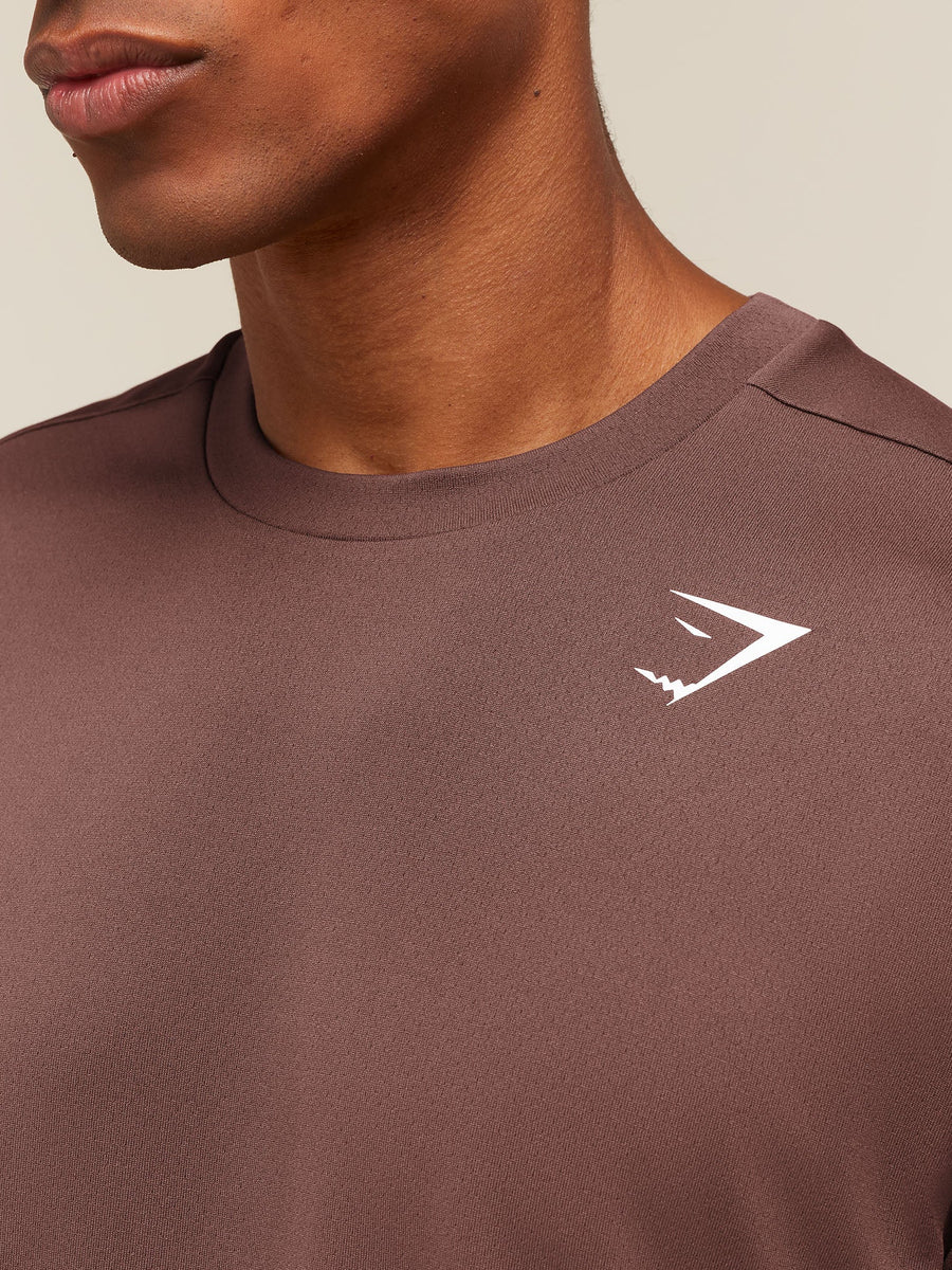 Gymshark Arrival T-Shirt — Espresso Brown — 5