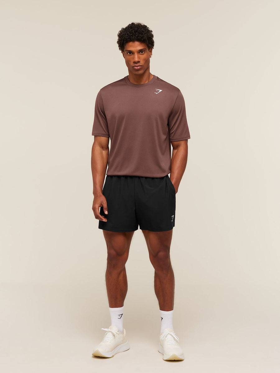 Gymshark Arrival T-Shirt — Espresso Brown — 4