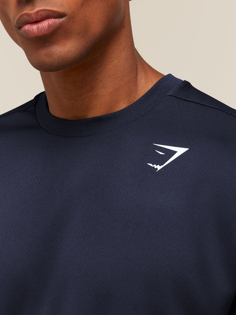 Gymshark Arrival T-Shirt — Heavy Blue — 5