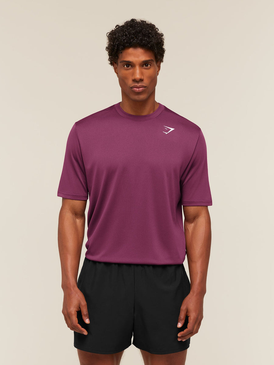 Gymshark Arrival T-Shirt — Strength Pink — 4