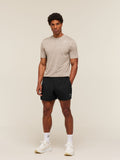 Gymshark Arrival T-Shirt — Chalk Beige/Lifestyle Brown — 4