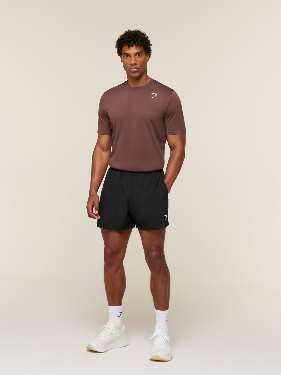 Gymshark Arrival T-Shirt — Espresso Brown — 5