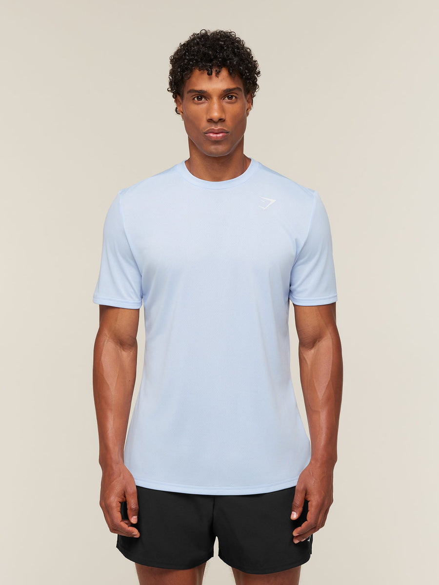 Gymshark Arrival T-Shirt — Tranquil Blue — 4