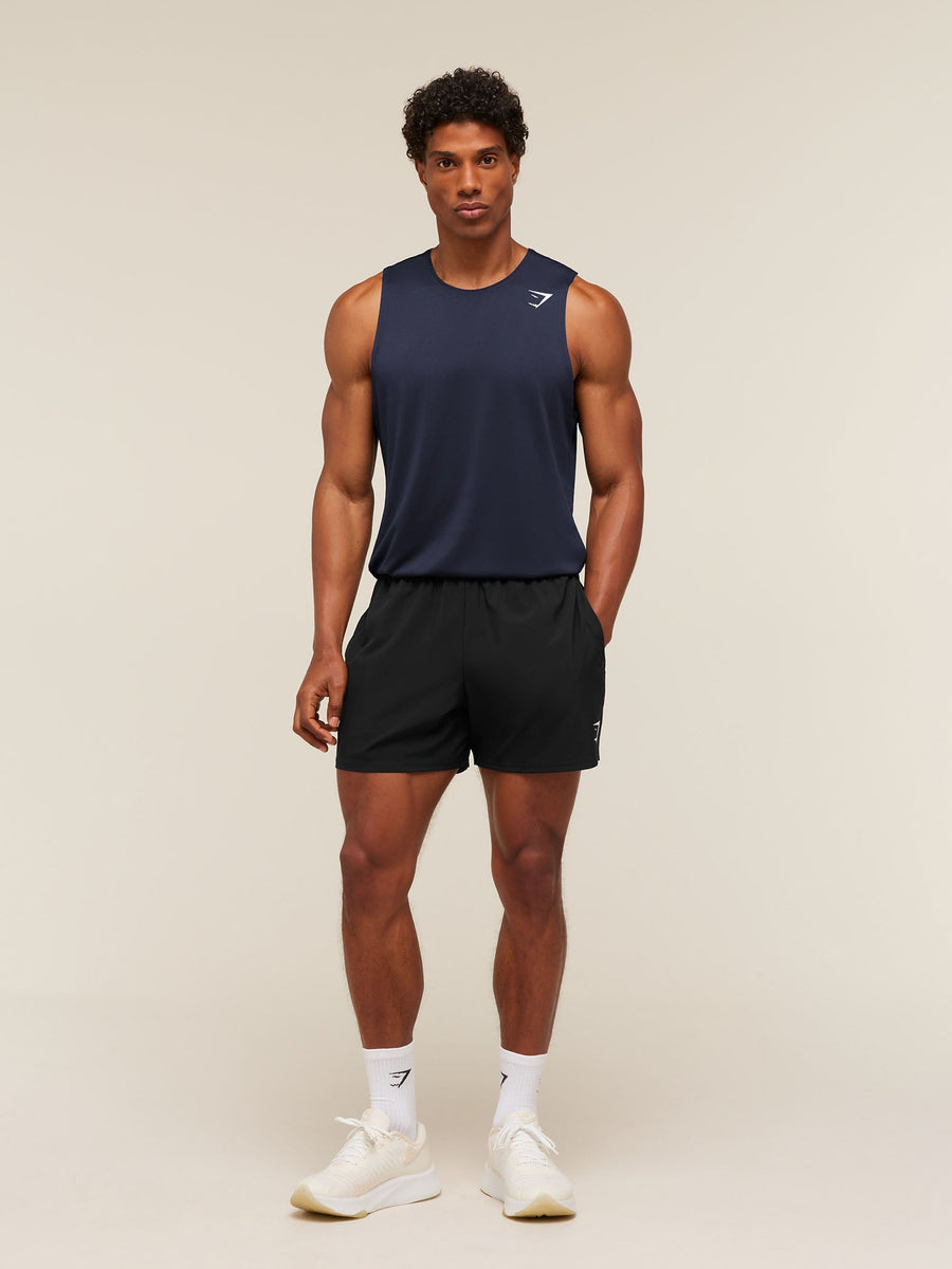 Gymshark Arrival Tank — Heavy Blue — 4