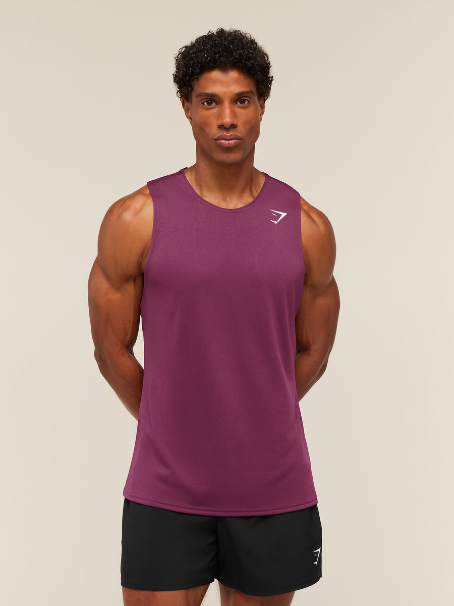 Gymshark Arrival Tank — Strength Pink — 1