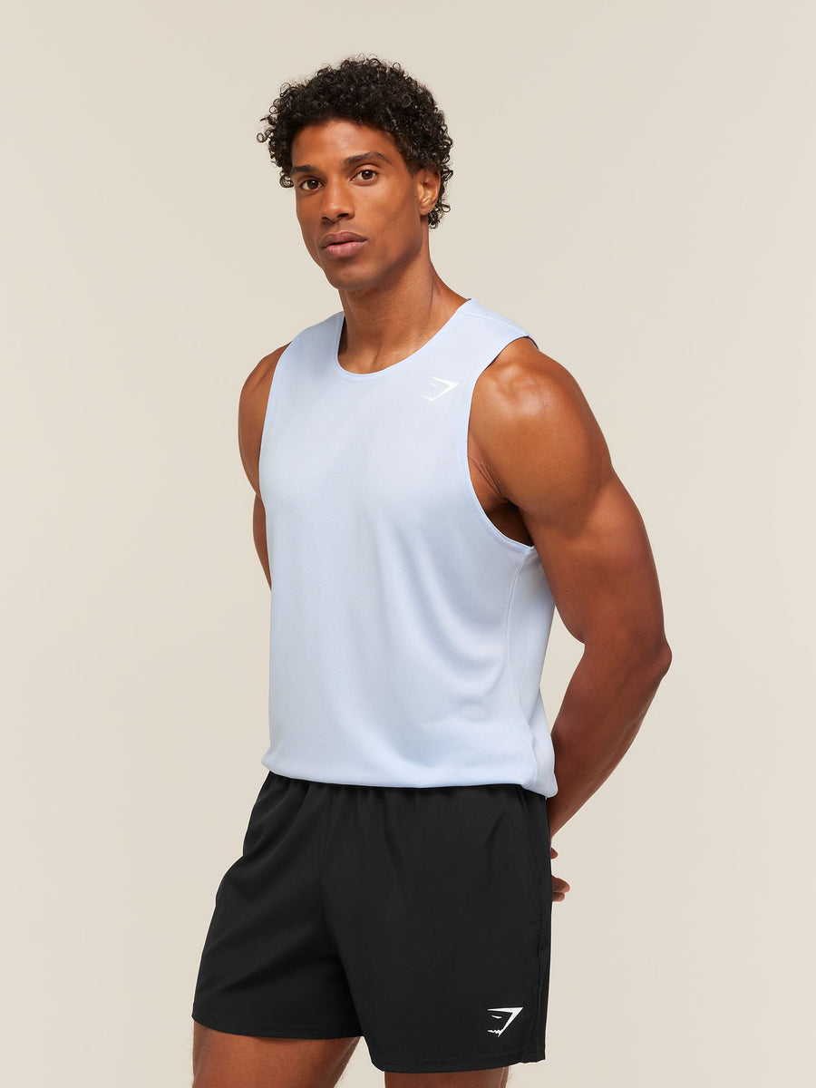 Gymshark Arrival Tank — Tranquil Blue — 4