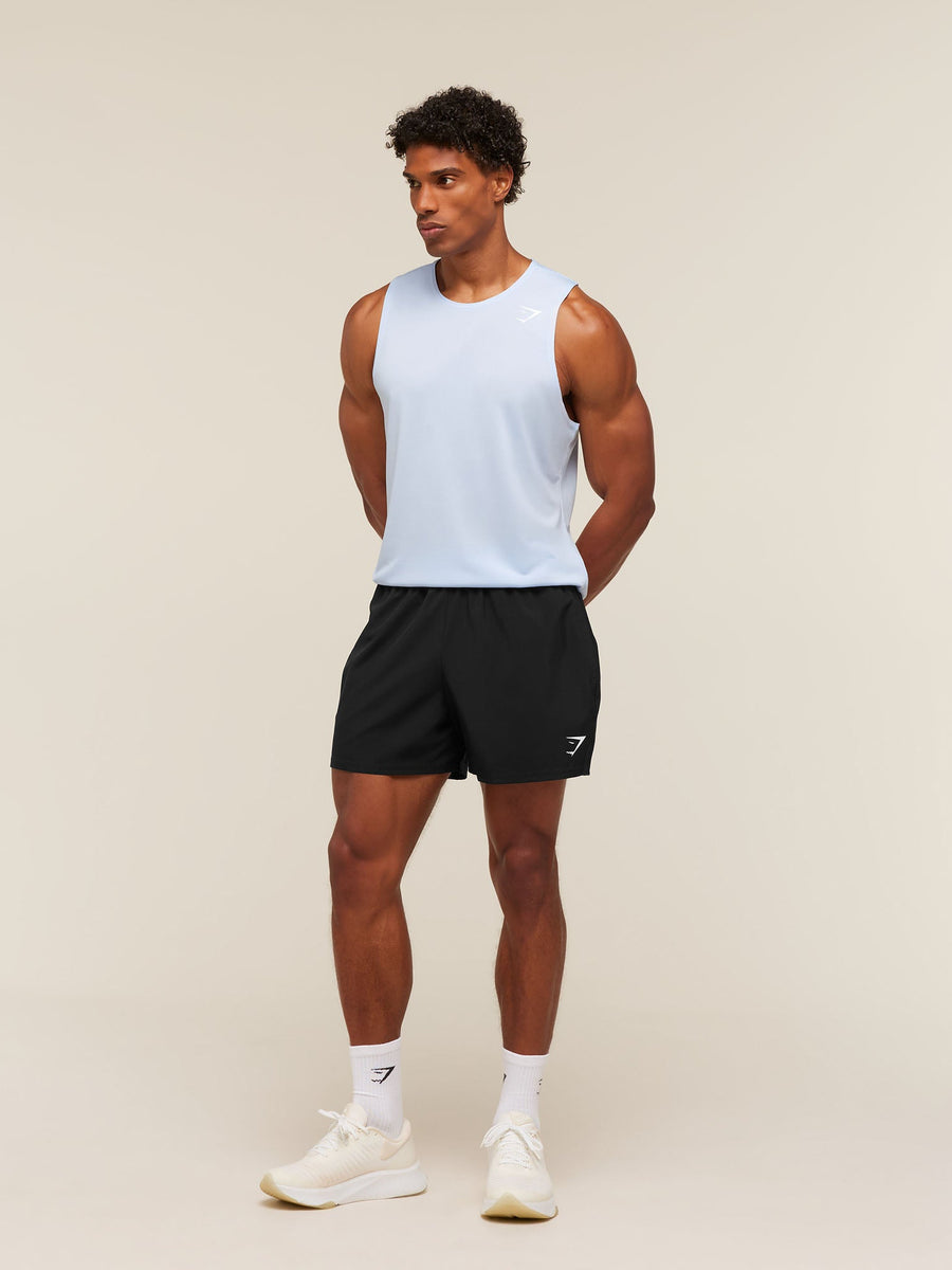 Gymshark Arrival Tank — Tranquil Blue — 6