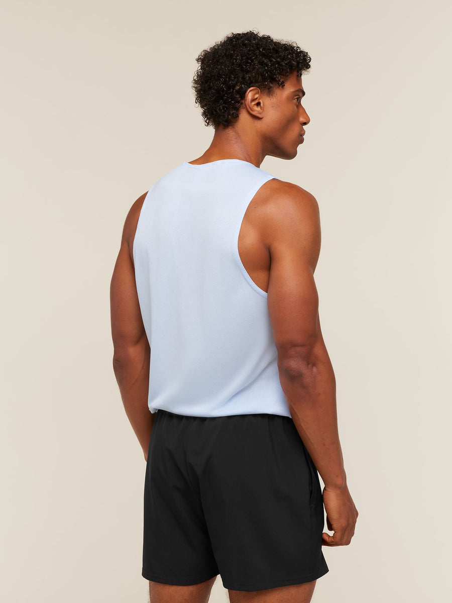 Gymshark Arrival Tank — Tranquil Blue — 2