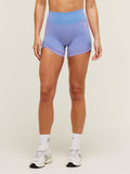 Gymshark Blush Seamless Shorts — Steady Purple/Focus Pink — 1