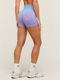 Gymshark Blush Seamless Shorts — Steady Purple/Focus Pink — 2