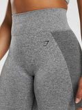 Gymshark FLEX HIGH WAISTED LEGGINGS — Charcoal Grey Marl — 5