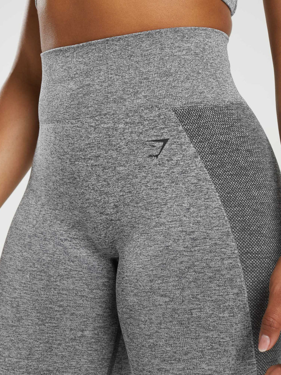 Gymshark FLEX HIGH WAISTED LEGGINGS — Charcoal Grey Marl — 5