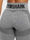 Gymshark FLEX HIGH WAISTED LEGGINGS — Charcoal Grey Marl — 6