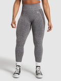 Gymshark Flex High Waisted Leggings — Greyed Purple/White — 1