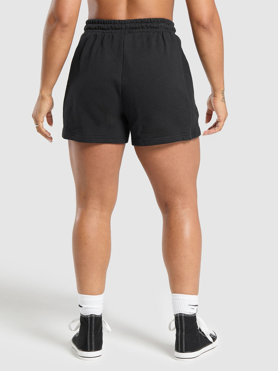 Gymshark Legacy Cotton Shorts — Black — 2