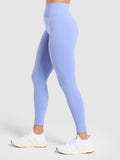 Gymshark LINEAR SEAMLESS LEGGINGS — Lift Blue — 3