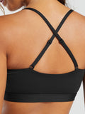 Gymshark Multi Way Strap Bandeau Bra — Black — 6
