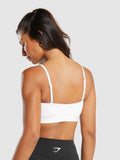 Gymshark Multi Way Strap Bandeau Bra — White — 3