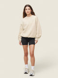 Gymshark everywear Relaxed Sweatshirt — Oat White — 4