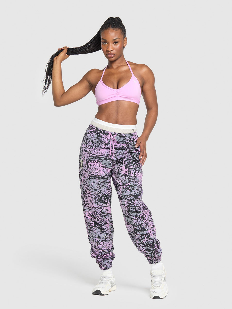 Gymshark Lifting Pump Pants — Sour Pink — 4